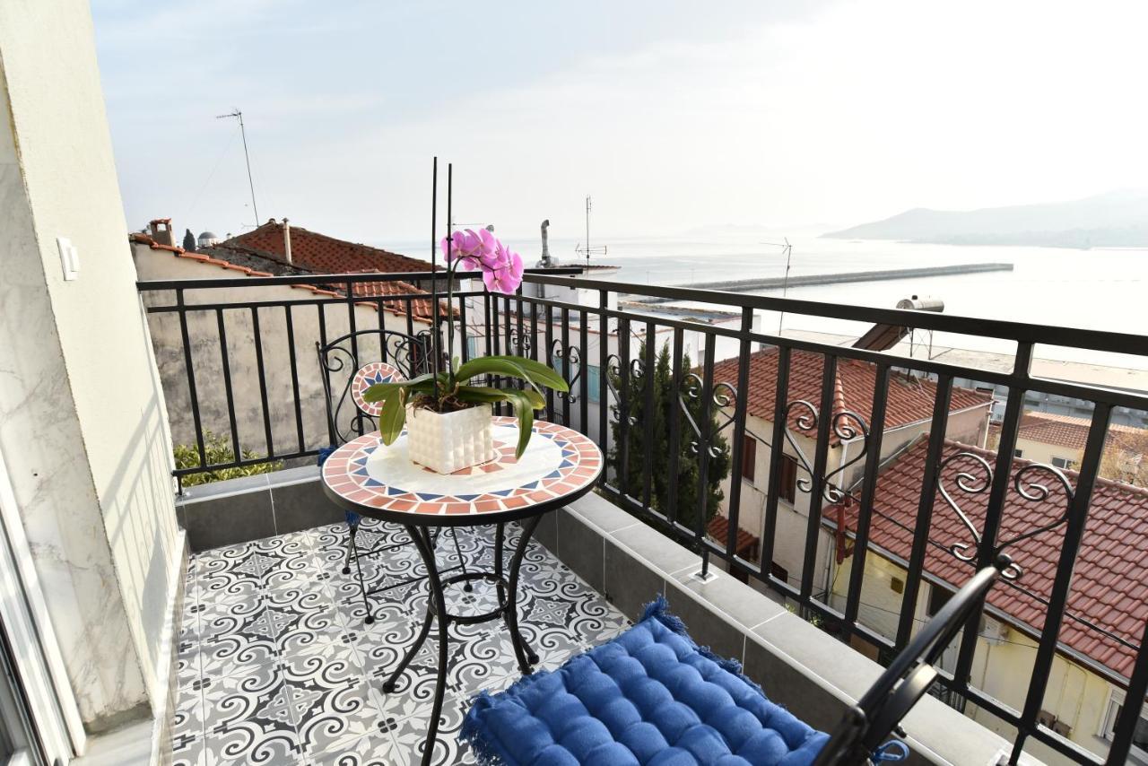 Apartamento Golden Sea View - Old Town Kavala Exterior foto